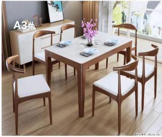 T08高级长方桌，胡桃色  1.35米带炉一桌四椅650元，现货11套。 - 抚顺28生活网 fushun.28life.com