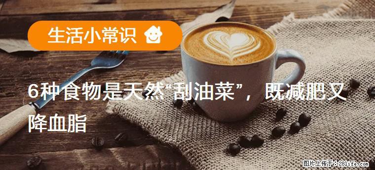 【生活小常识】6种食物是天然“刮油菜”，既减肥又降血脂 - 抚顺生活资讯 - 抚顺28生活网 fushun.28life.com